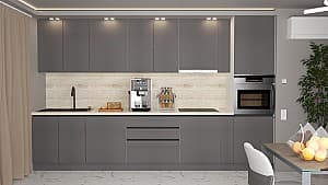 Кухня ArtFlame Gola 3.6 м Storm Grey(Серый)