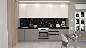 Bucatarie ArtFlame Gola 3 m Cream(Bej)/Stone Grey(Gri)