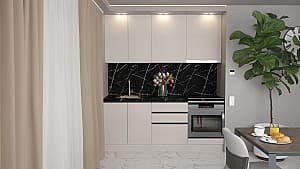 Bucatarie ArtFlame Gola 2 m New Grey(Bej)