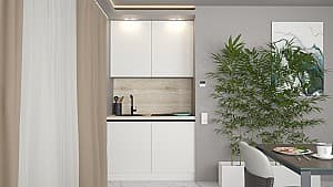 Bucatarie ArtFlame Gola 1.2 m White(Alb)