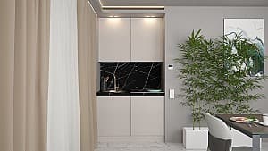 Bucatarie ArtFlame Gola 1.2 m New Grey(Bej)