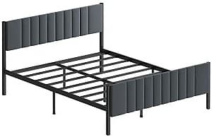 Кровать Trendy Lotus 150x200 см Антрацит