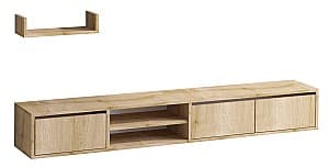 Тумба под ТВ Trendy Heka Дуб сапфир (Бежевый)