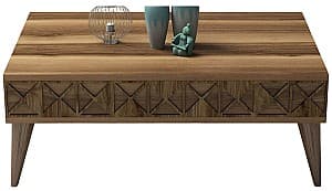 Masa de reviste Trendy Linie Nuc (Maro)