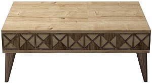 Masa de reviste Trendy Linie Stejar (Bej)