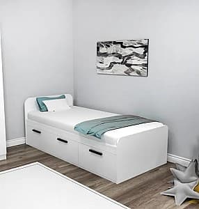 Pat Trendy Akser 90x190 cm Alb