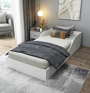 Кровать Trendy Oya 90x190 см Белый