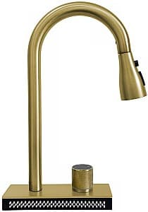 Baterie bucatarie SanDonna Aster Auriu