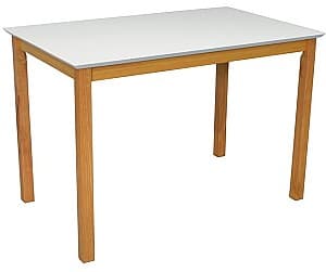 Masa din lemn Evelin Gloria White Bella beech