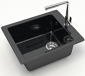 Кухонная мойка Marrbaxx Z008Q4 Black Lucios